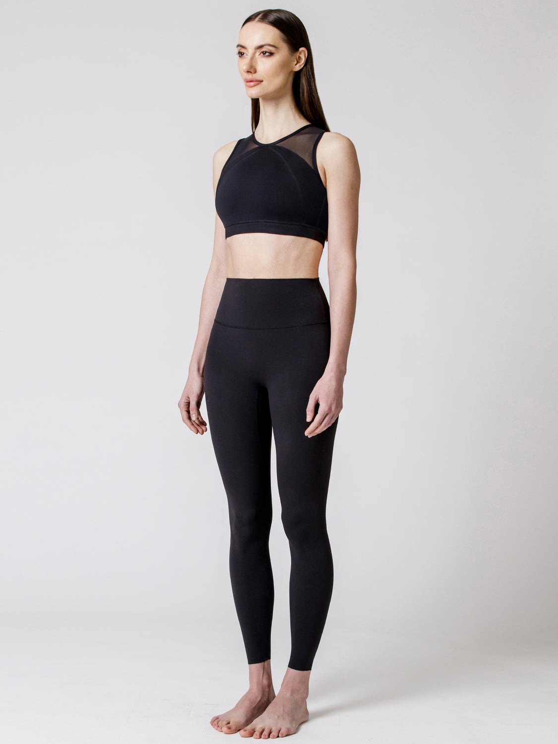 ART BRA, BLACK/BLACK MESH