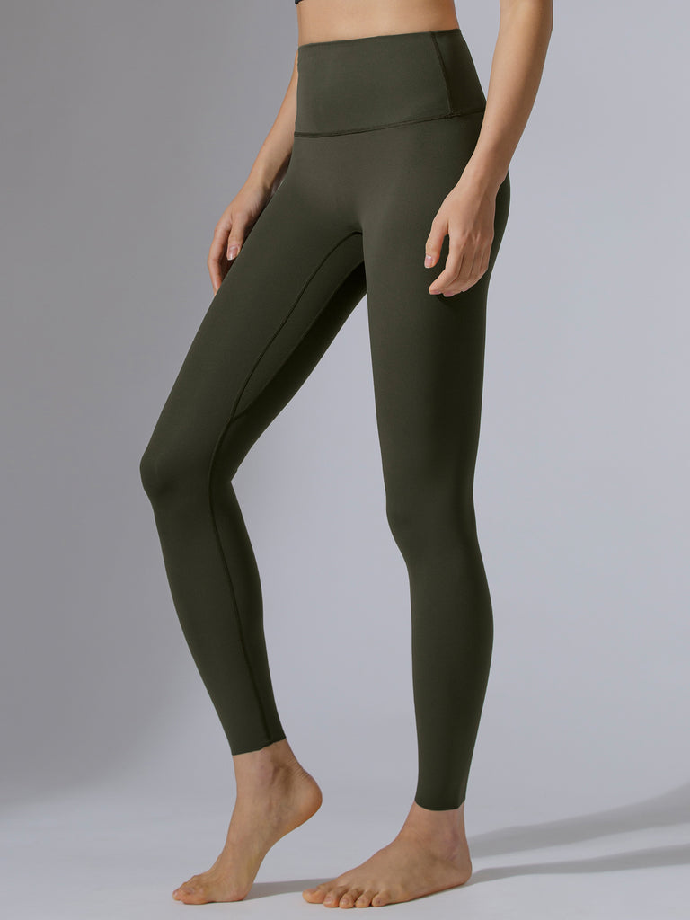 NUDE MINIMAL PANTS, DARK GREEN