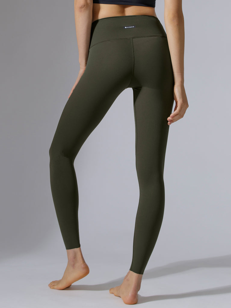 NUDE MINIMAL PANTS, DARK GREEN