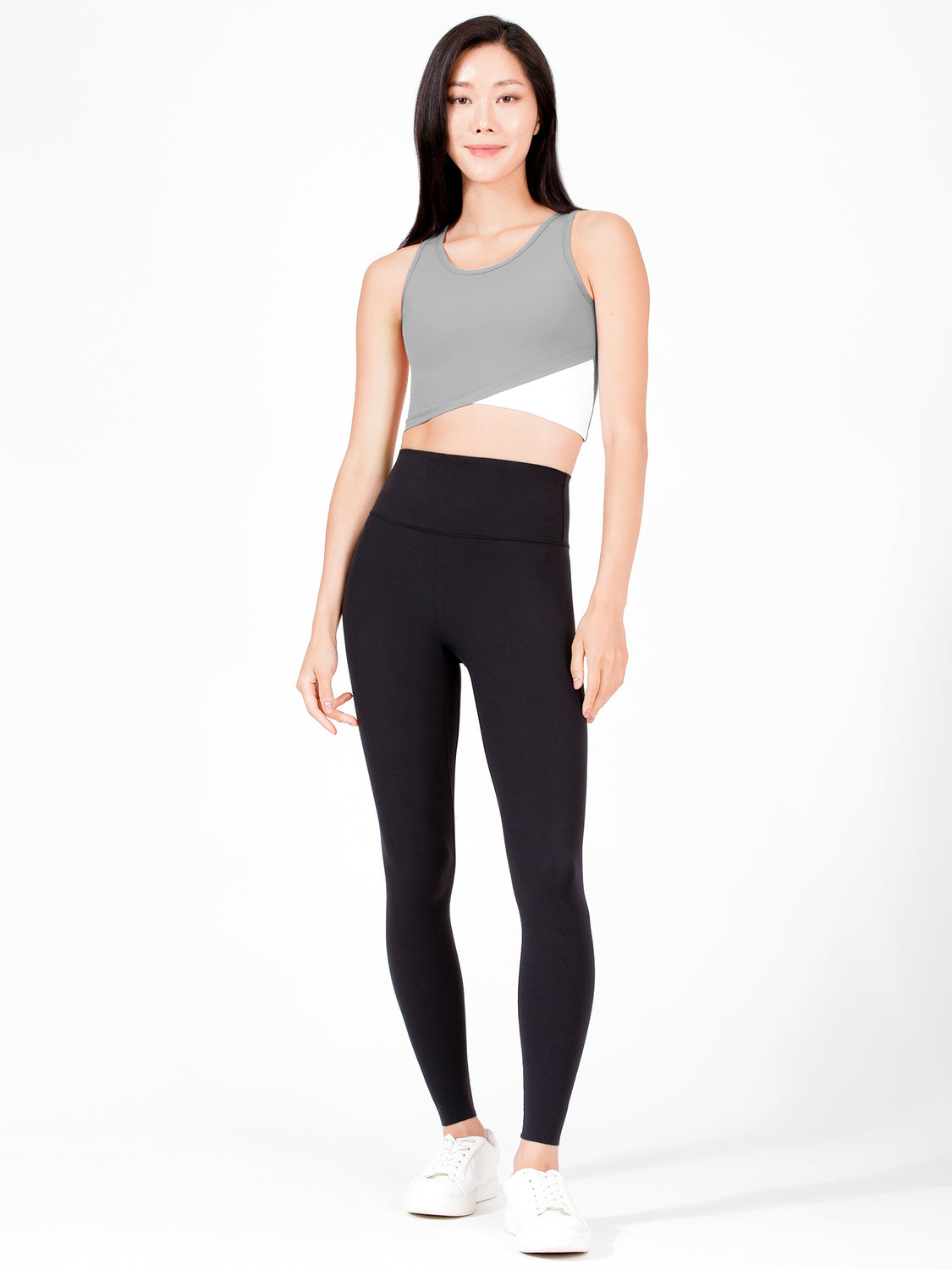 STRIDE LAYER TANK, LUNAR GREY