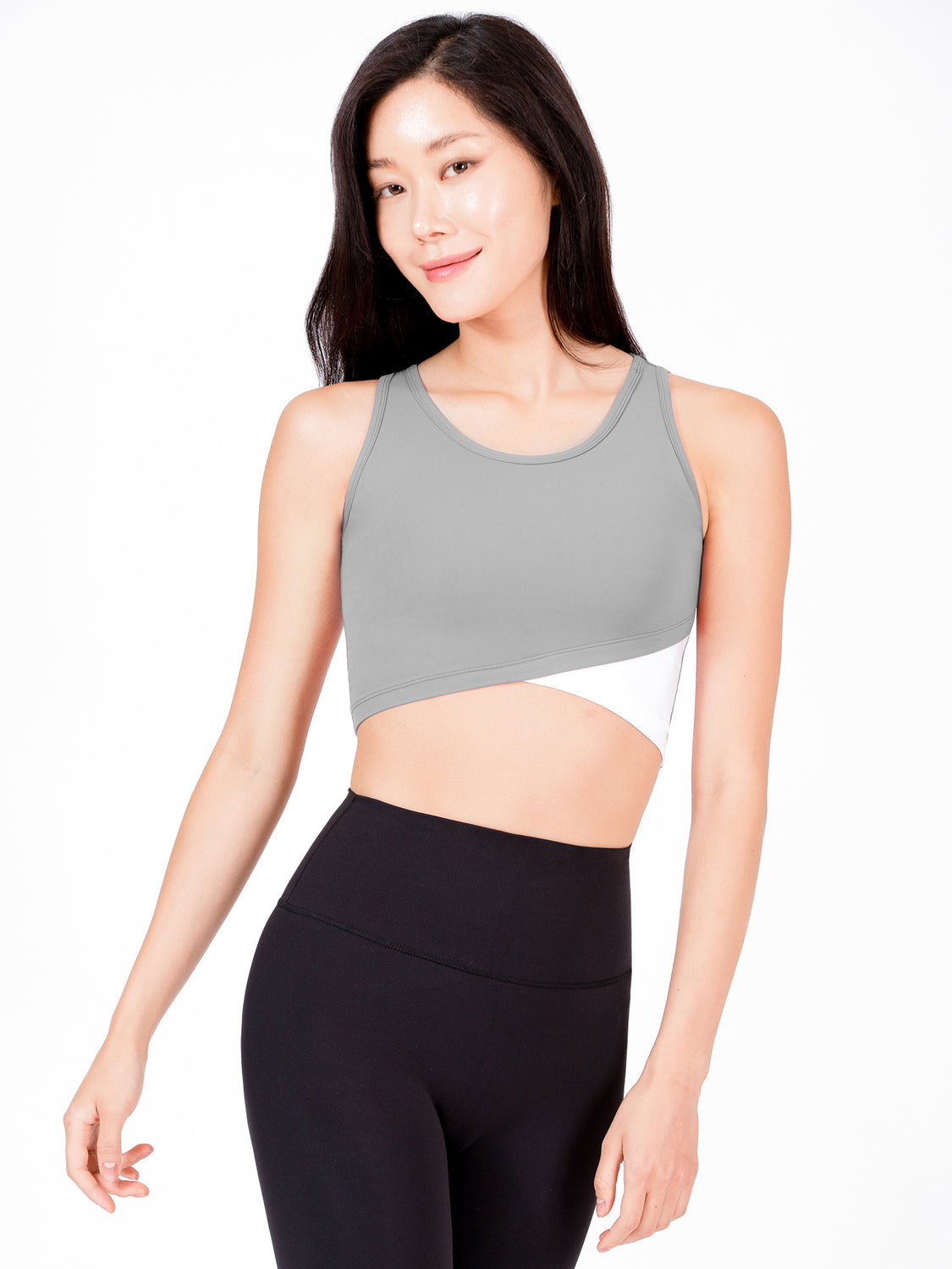 STRIDE LAYER TANK, LUNAR GREY