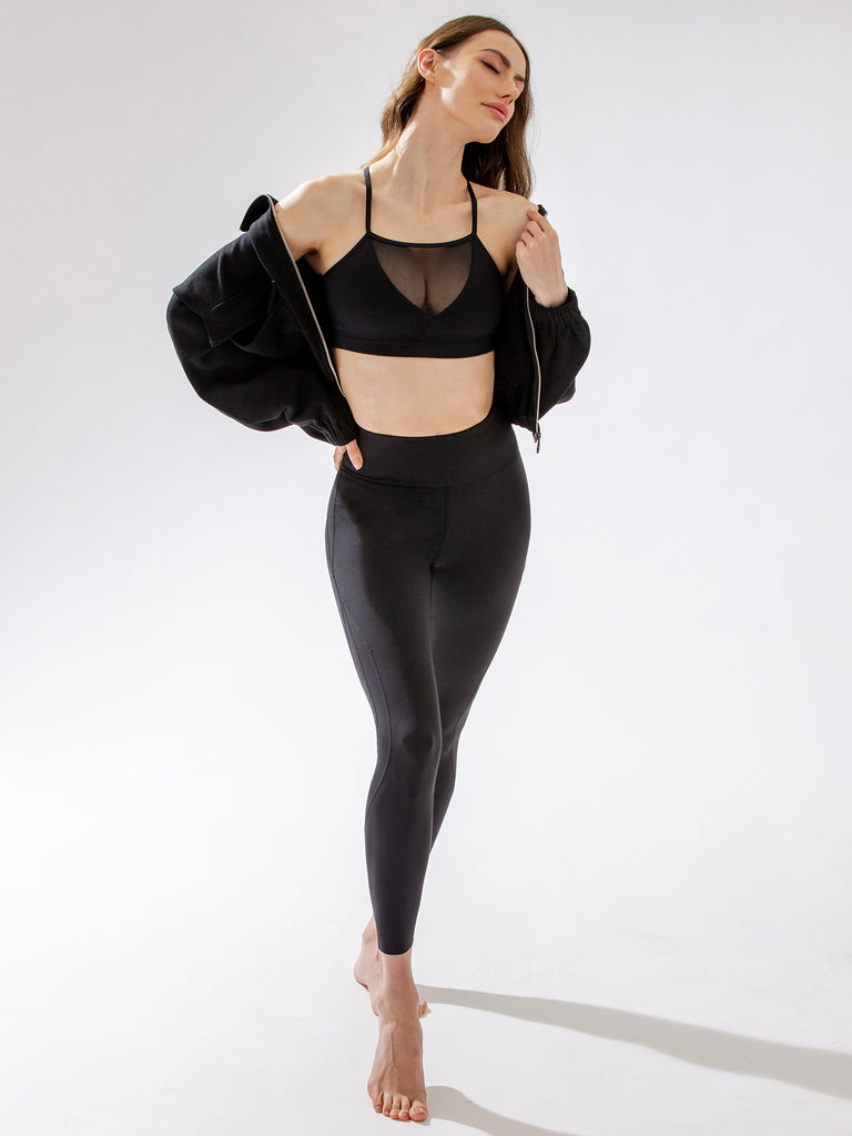 PASSION BRA, BLACK/BLACK MESH