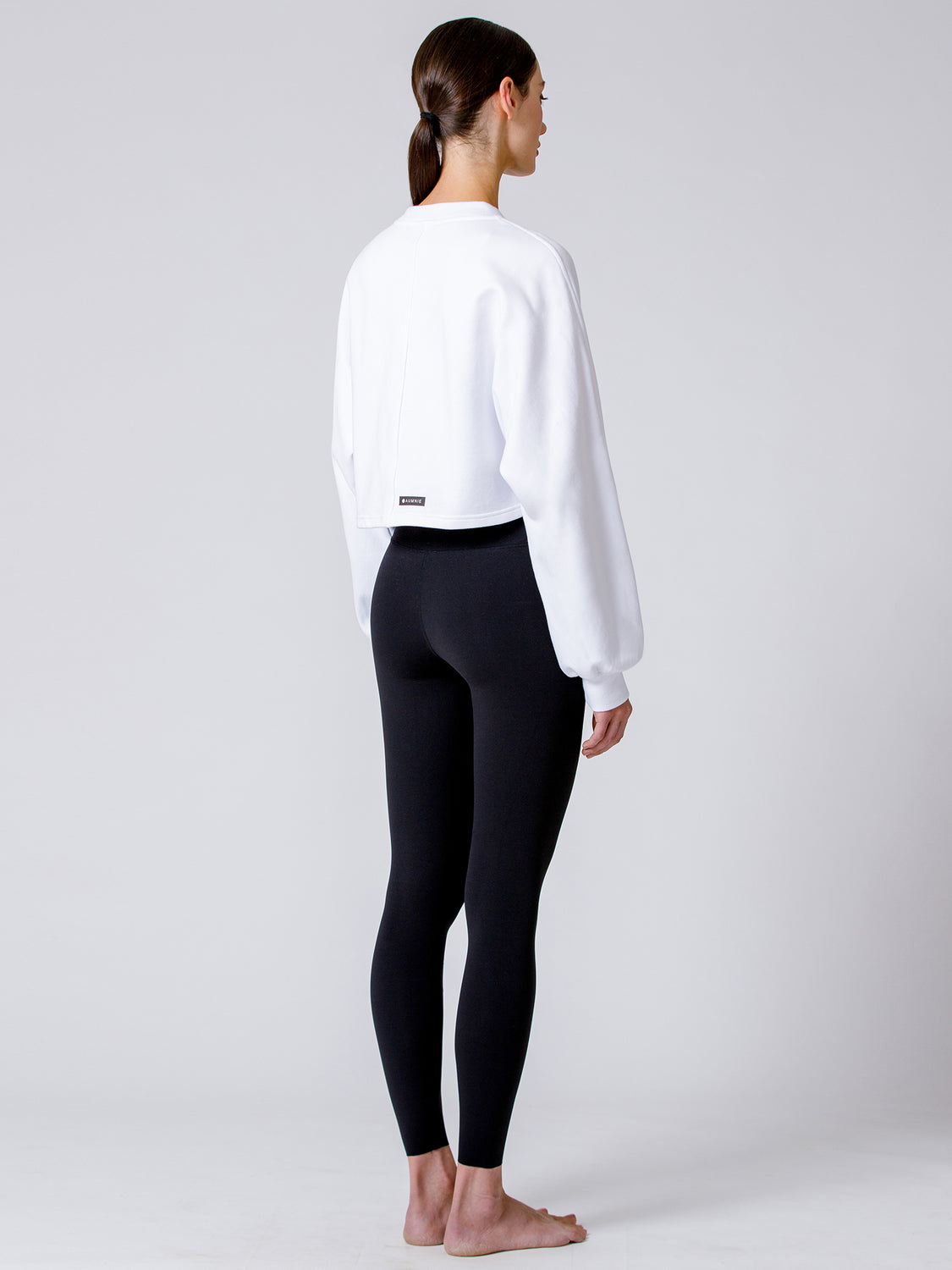 LOTUS LAYER SWEATSHIRT, WHITE