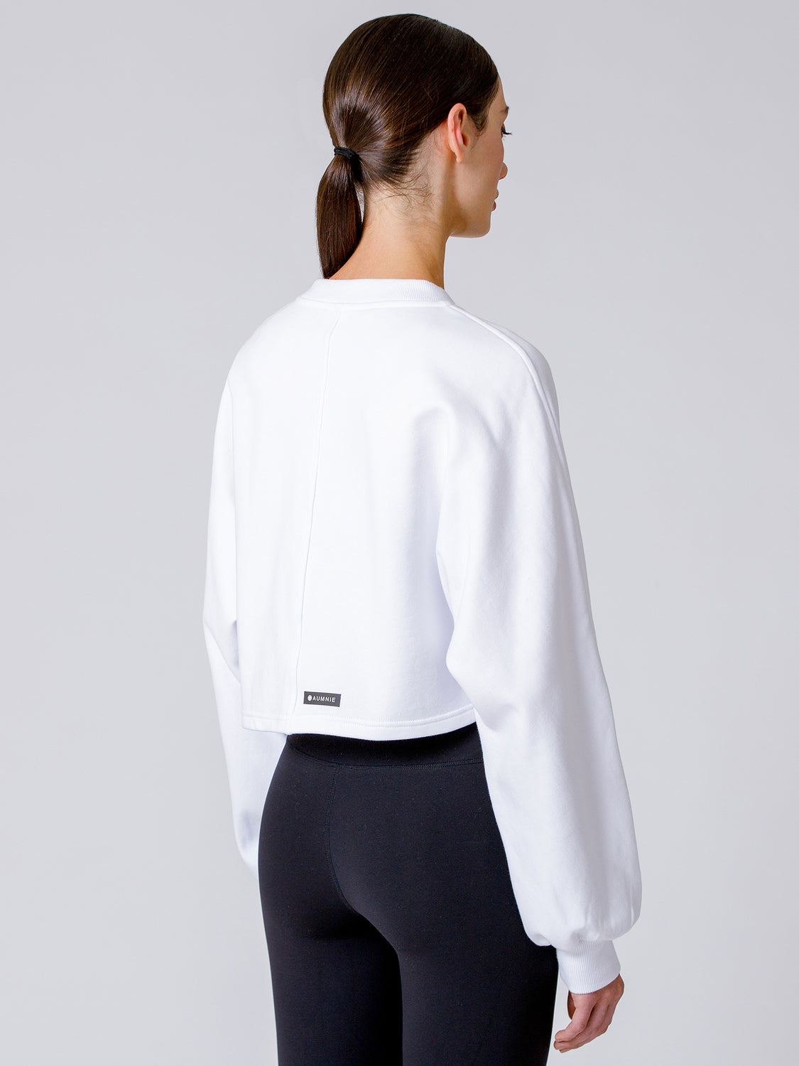 LOTUS LAYER SWEATSHIRT, WHITE