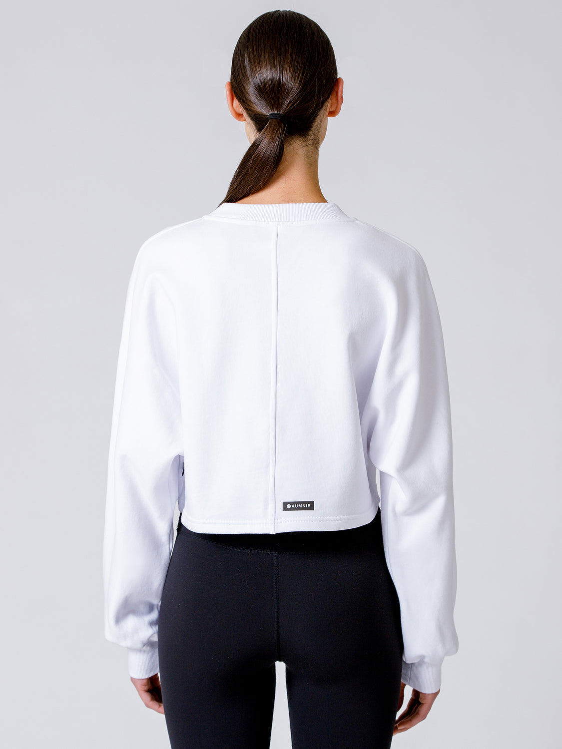 LOTUS LAYER SWEATSHIRT, WHITE