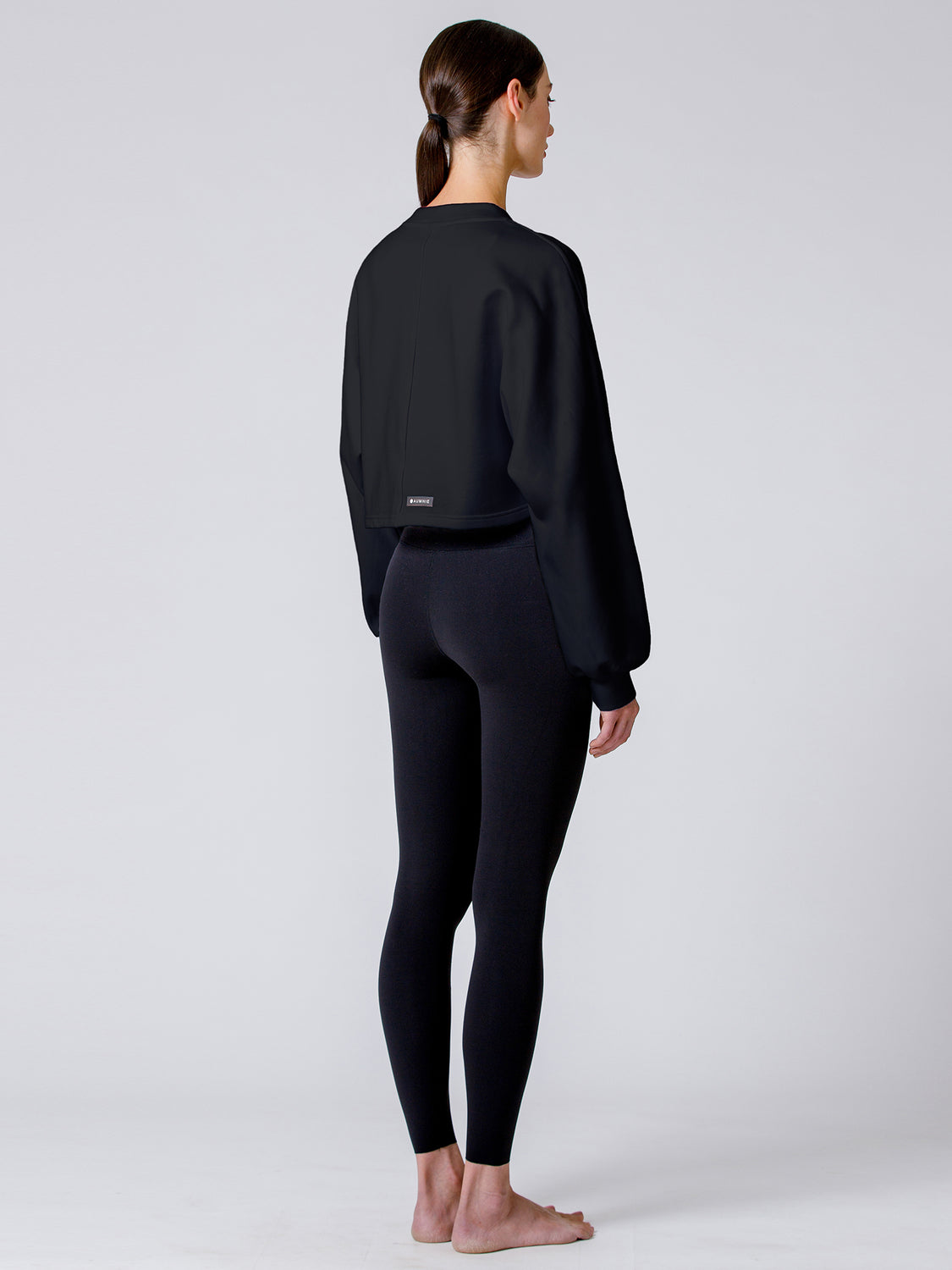 LOTUS LAYER SWEATSHIRT, BLACK