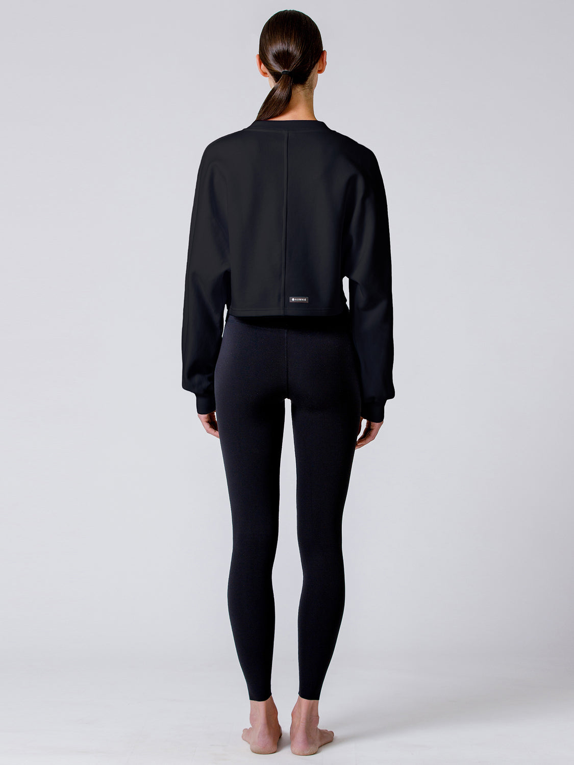 LOTUS LAYER SWEATSHIRT, BLACK
