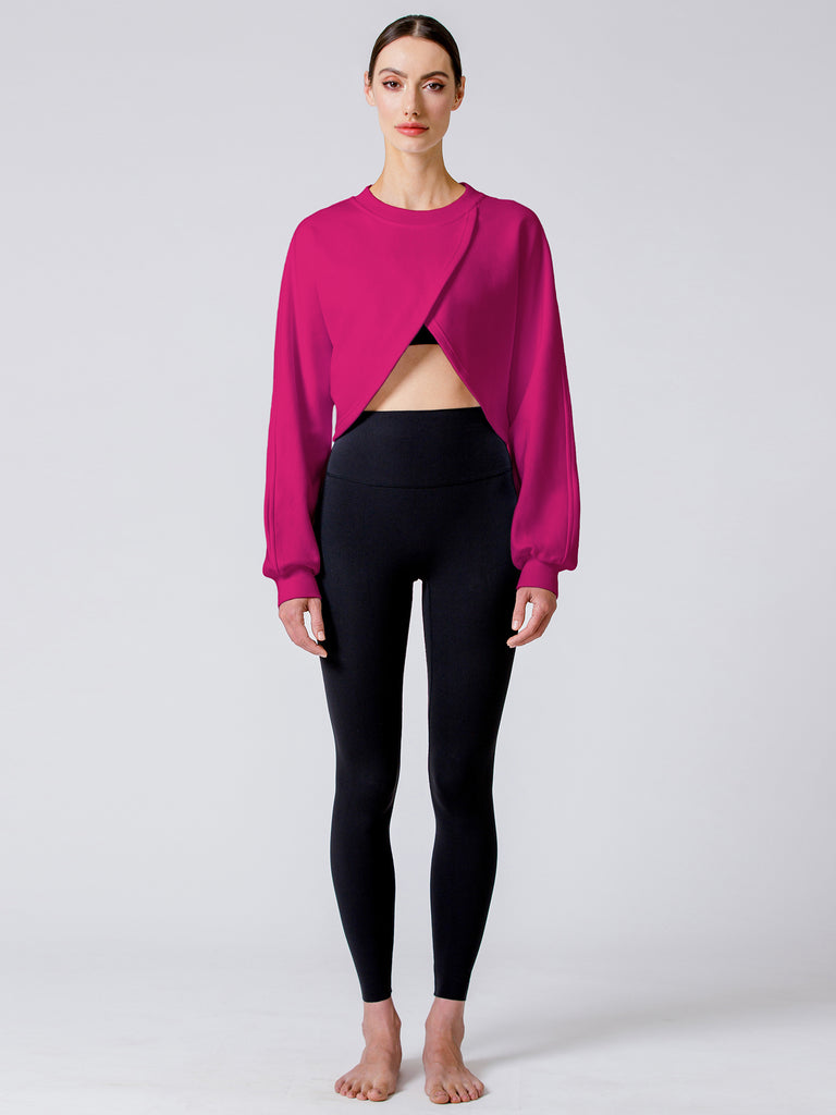 LOTUS LAYER SWEATSHIRT, WILDBERRY