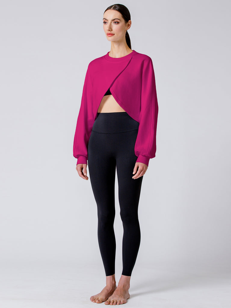 LOTUS LAYER SWEATSHIRT, WILDBERRY