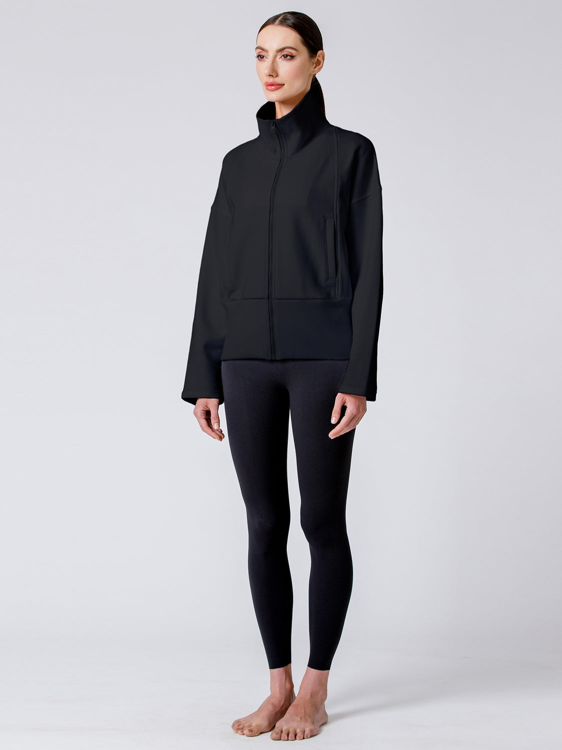 ANGEL SLEEVE JACKET, BLACK