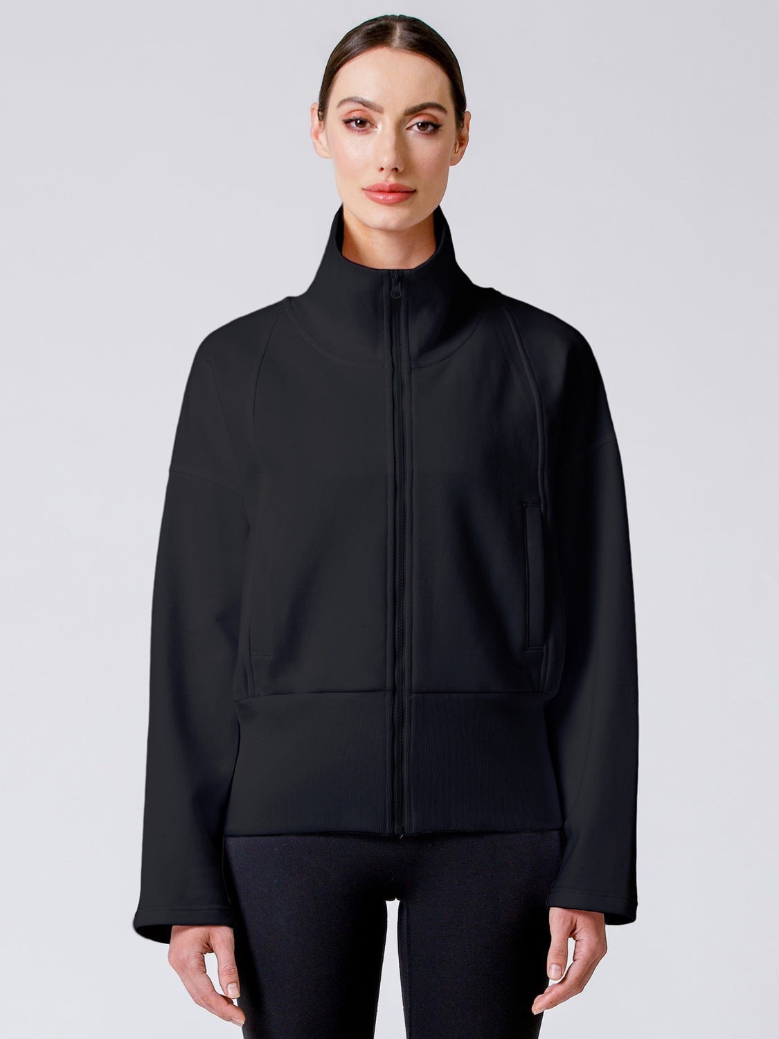ANGEL SLEEVE JACKET, BLACK