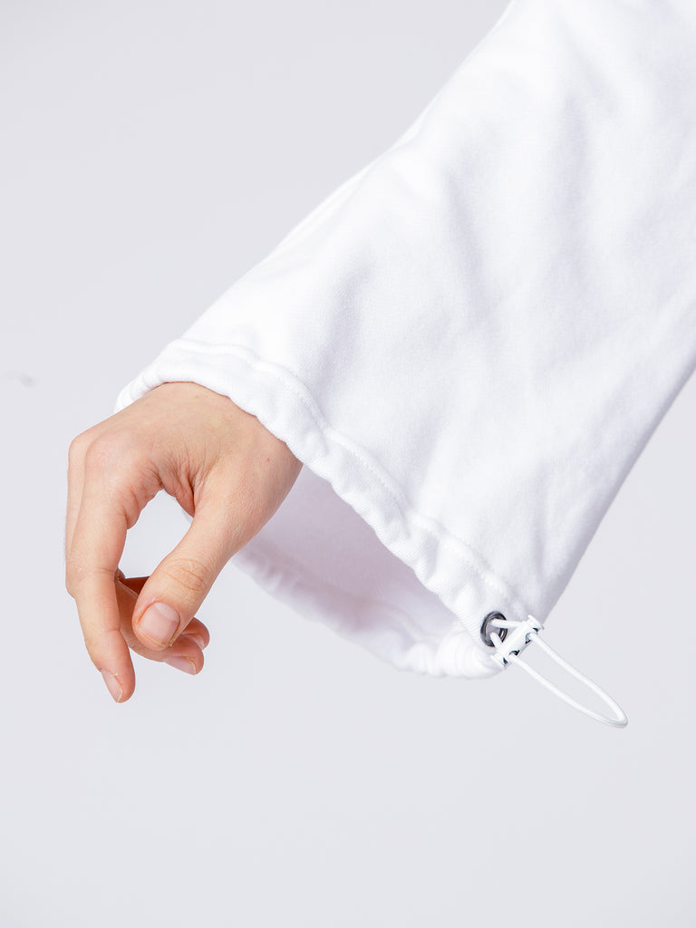 ASCEND WIDE SLEEVE JACKET, WHITE