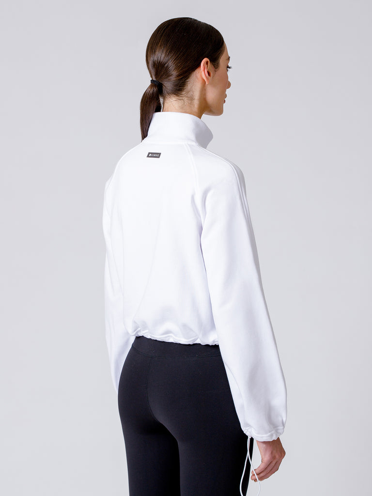 ASCEND WIDE SLEEVE JACKET, WHITE