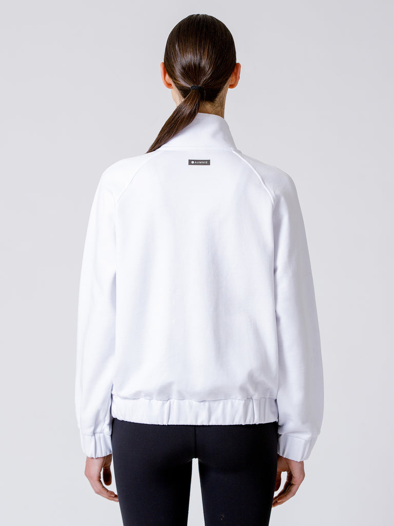 SWIFT COTTON JACKET, WHITE