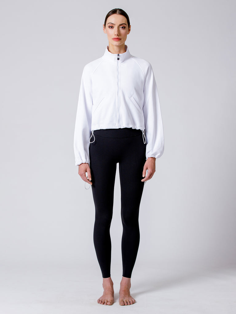 ASCEND WIDE SLEEVE JACKET, WHITE
