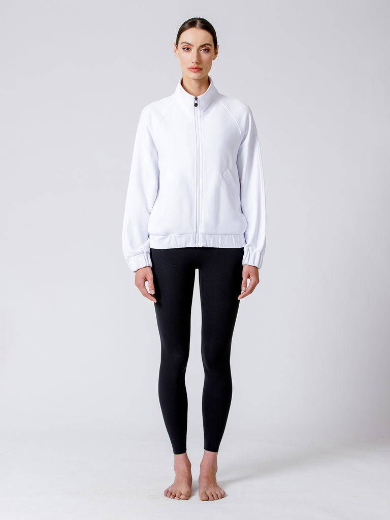 SWIFT COTTON JACKET, WHITE