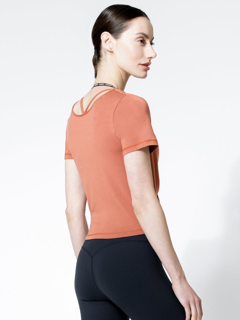 TWIST TEE, CLAY