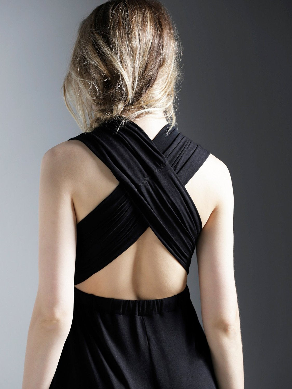 INFINITY JUMPSUIT, BLACK