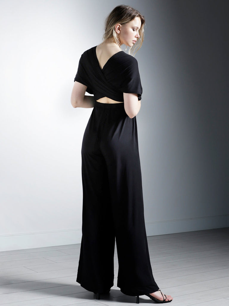 INFINITY JUMPSUIT, BLACK