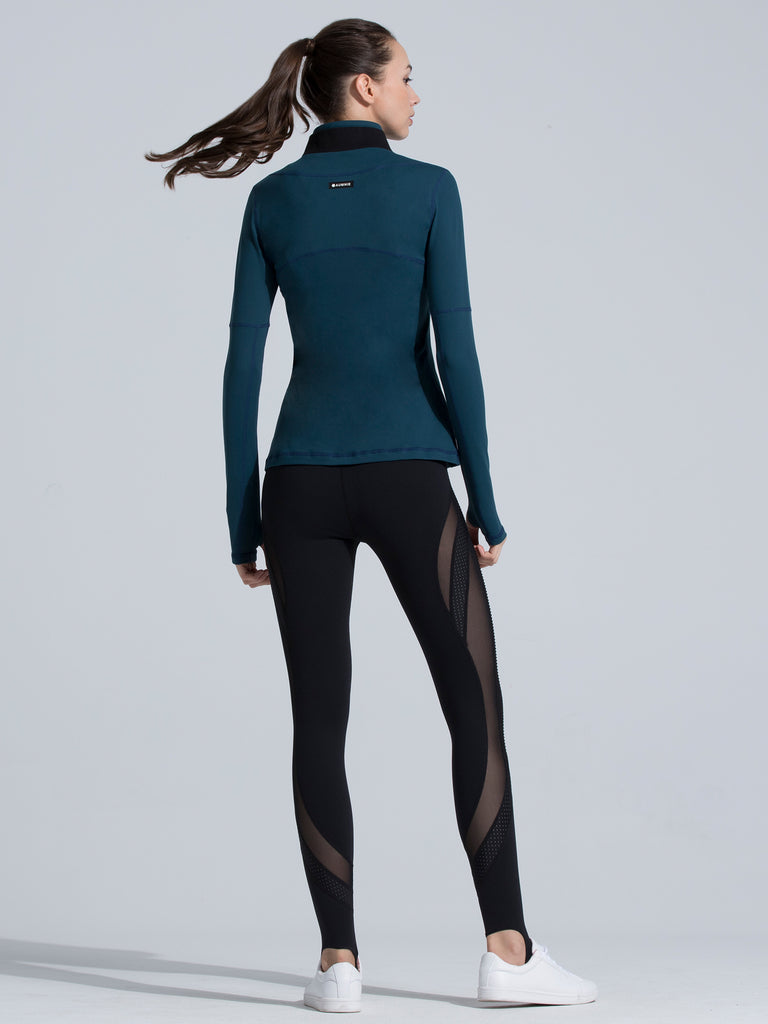 FIT JACKET 3.0, LAKE/BLACK