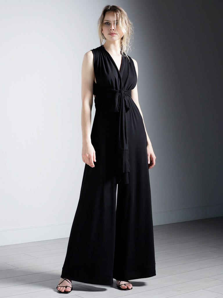 INFINITY JUMPSUIT, BLACK