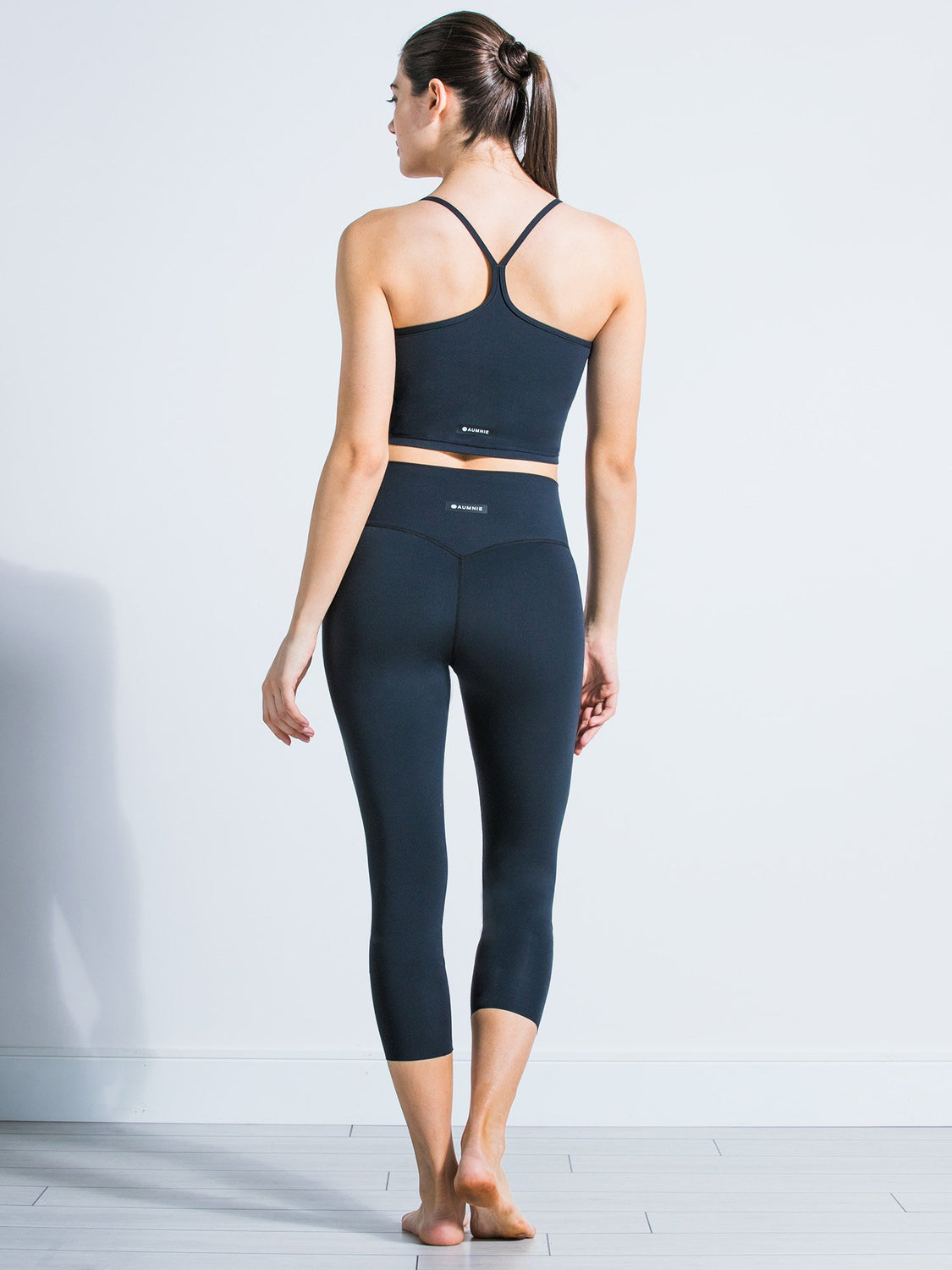 Y NUDE TANK, MIDNIGHT GREY
