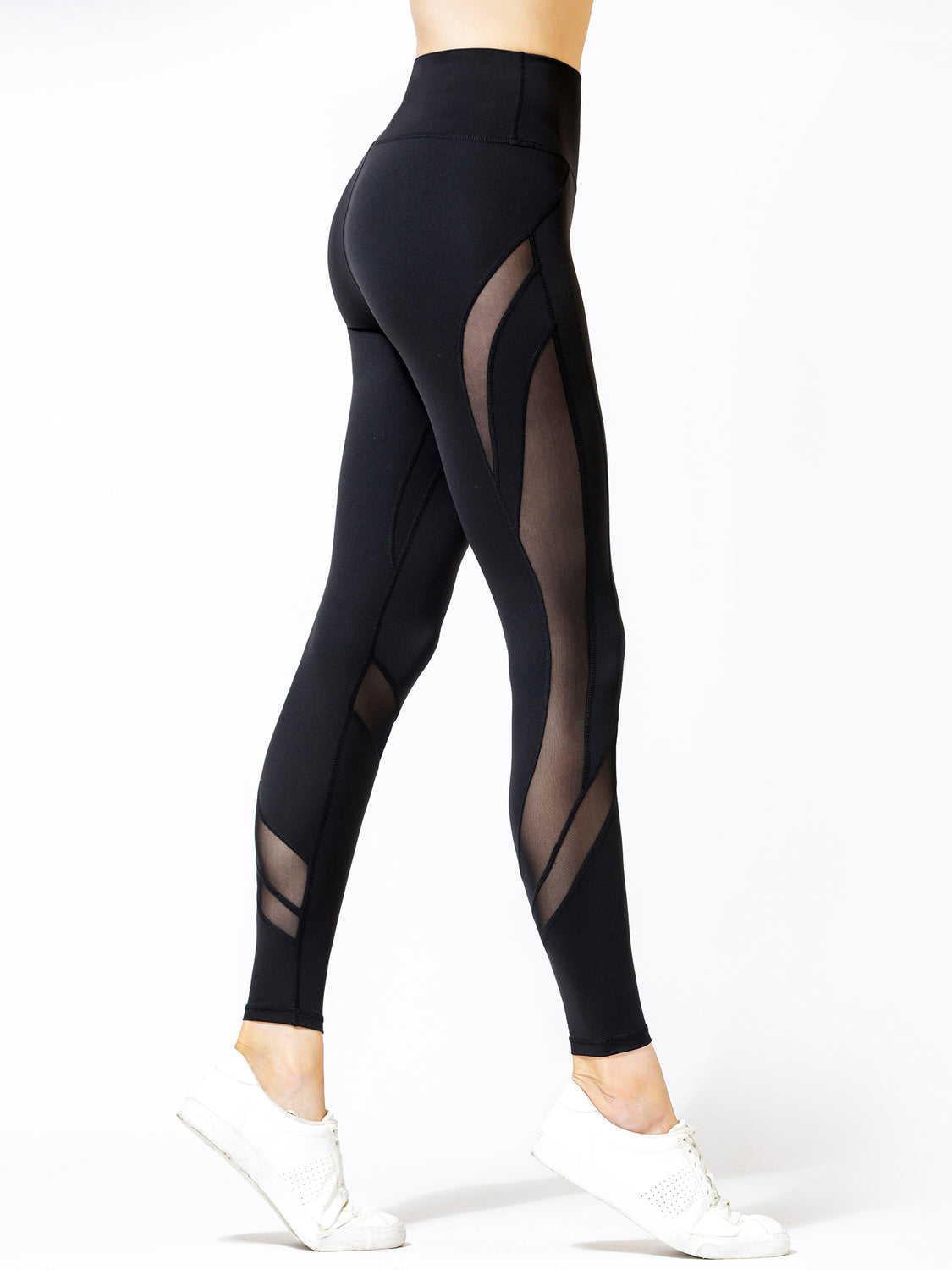 NEW WAVE PANTS 2.0, BLACK/BLACK MESH