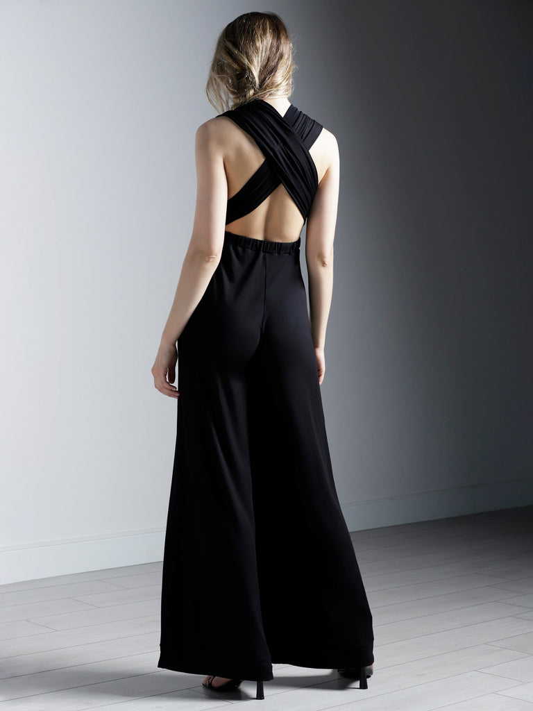 INFINITY JUMPSUIT, BLACK