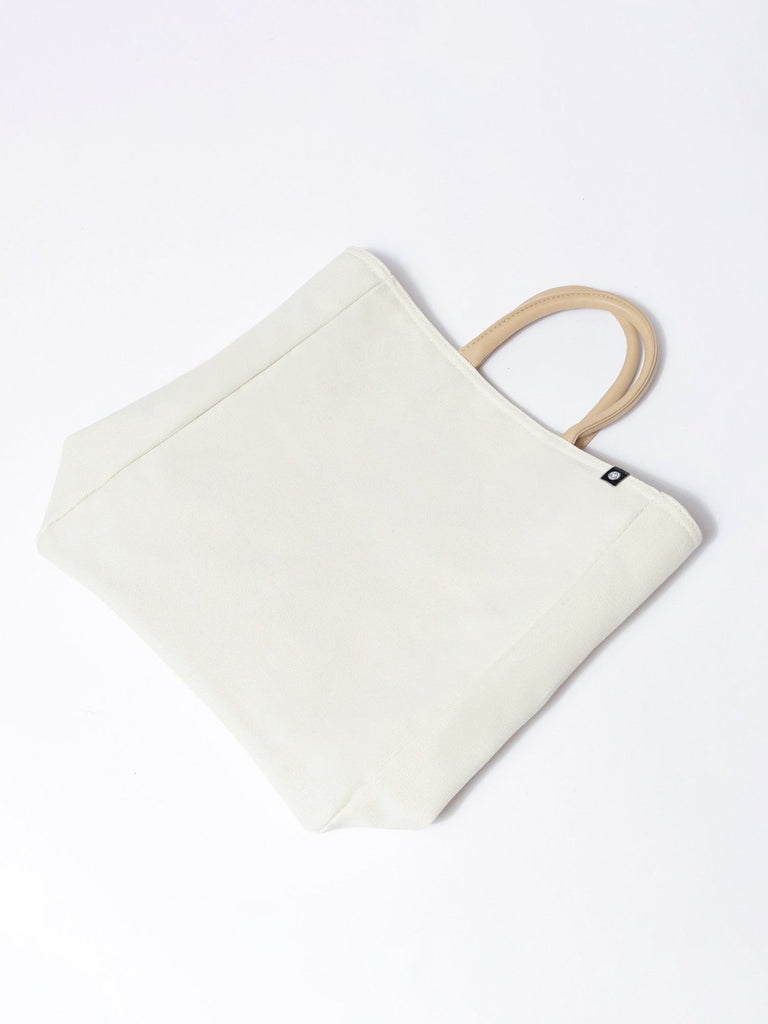 CANVAS TOTE, BEIGE