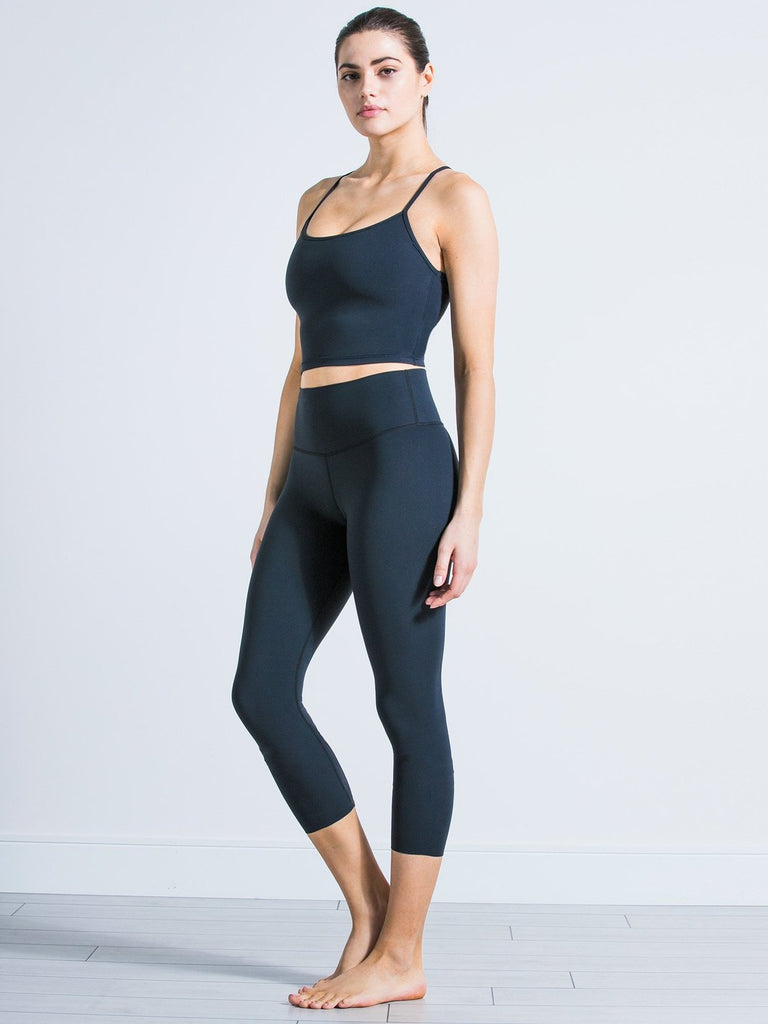 NUDE SHAPE CROPS, MIDNIGHT GREY
