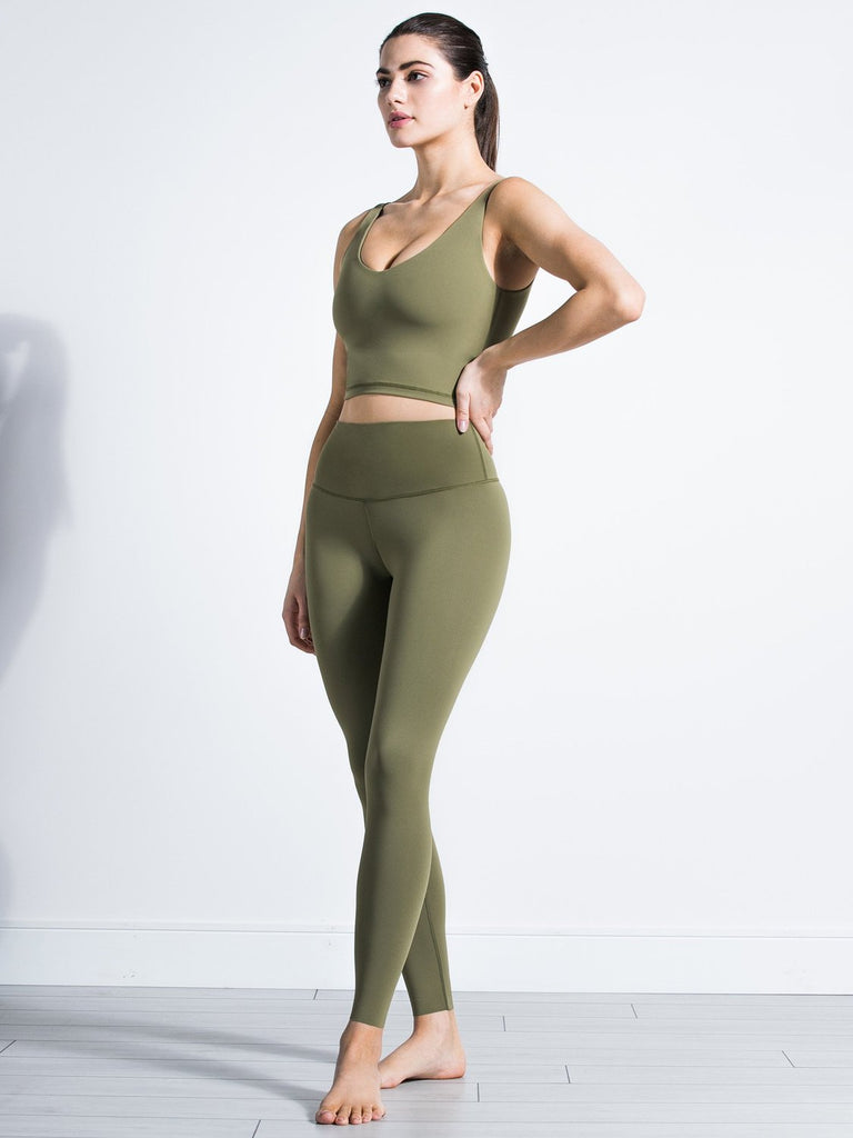 NUDE SHAPE PANTS, SAGE