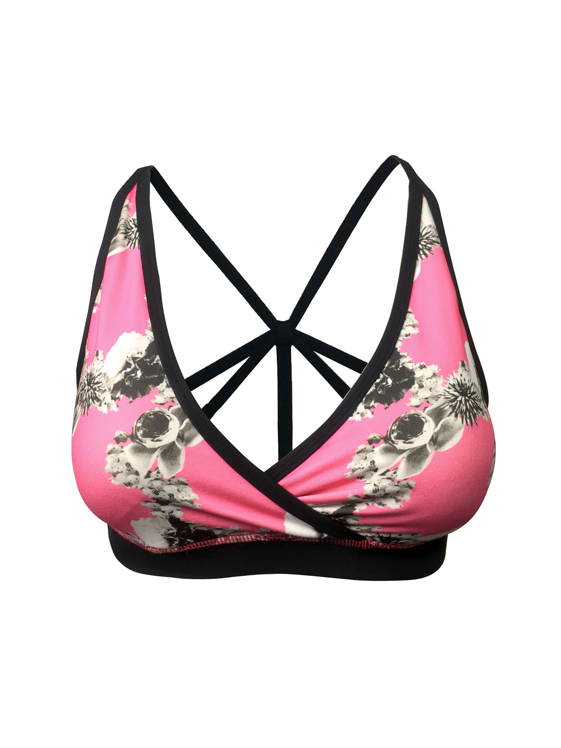 FLUX BRA, PINK MAZE