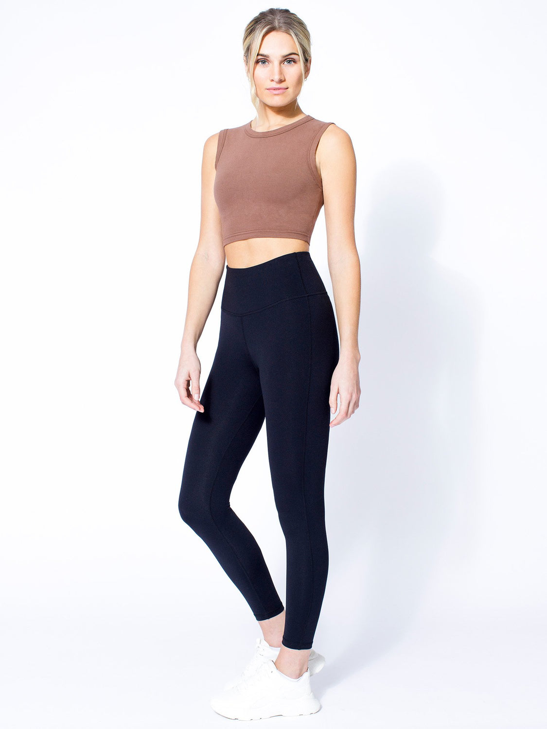 CT COTTON SINGLET, CHESTNUT
