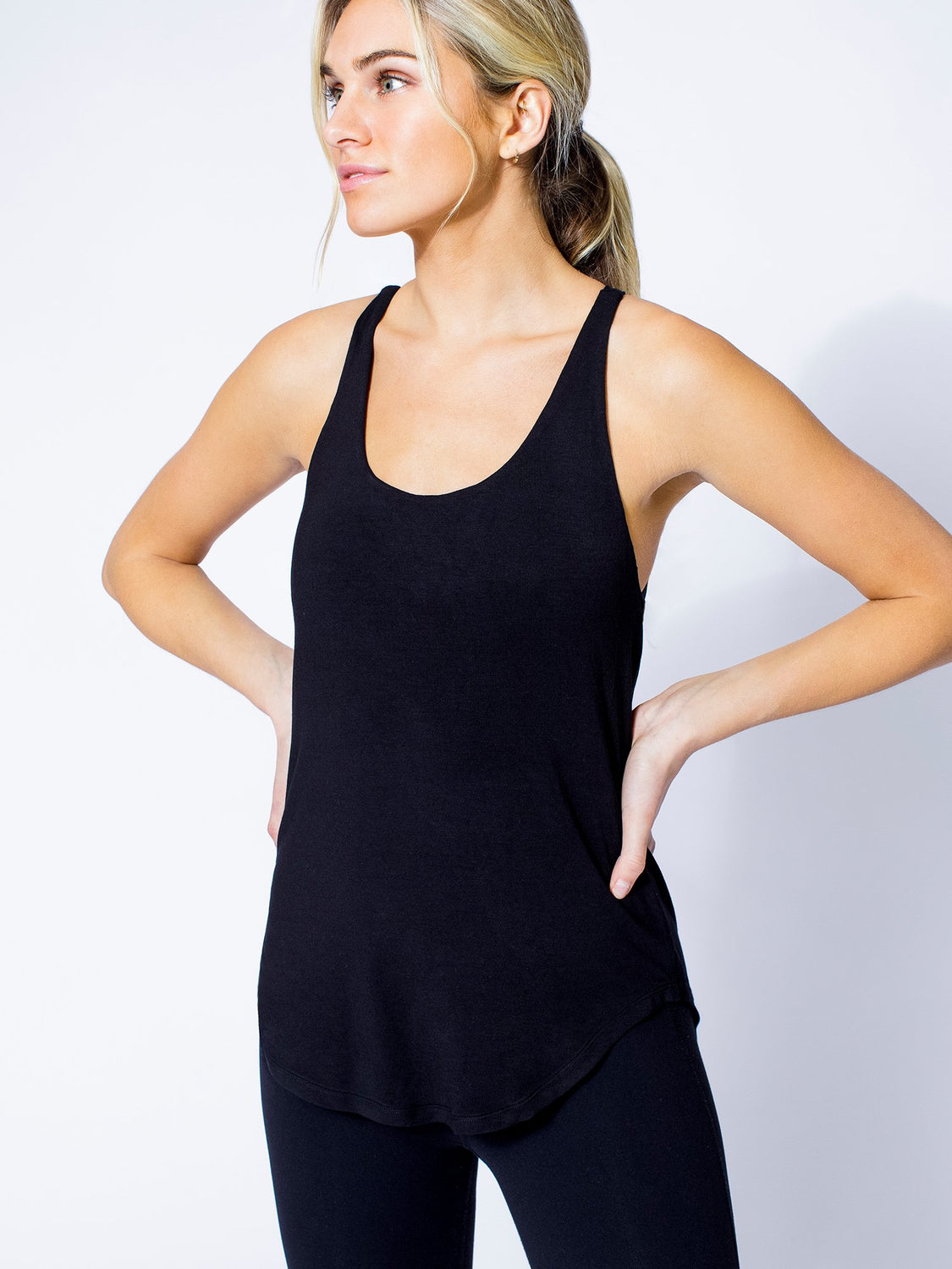 PARALLEL RUN TANK, BLACK