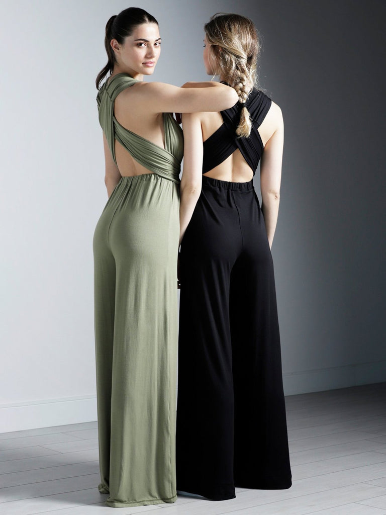 INFINITY JUMPSUIT, BLACK