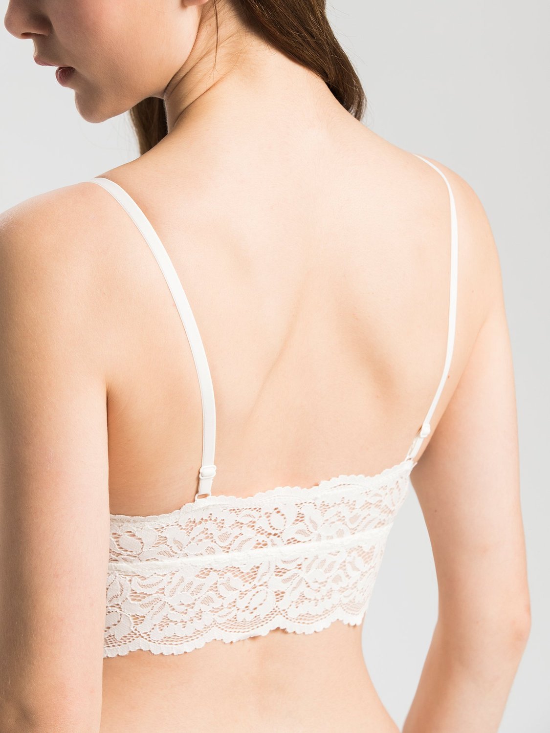 LACE BRALETTE SET, WHITE