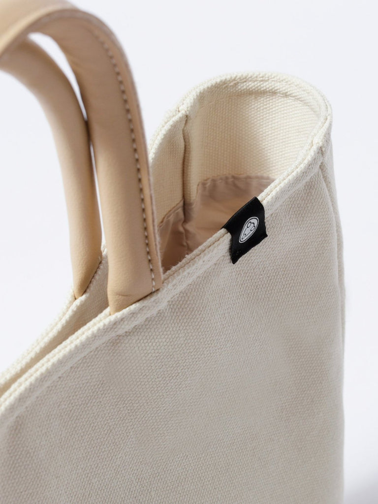CANVAS TOTE, BEIGE