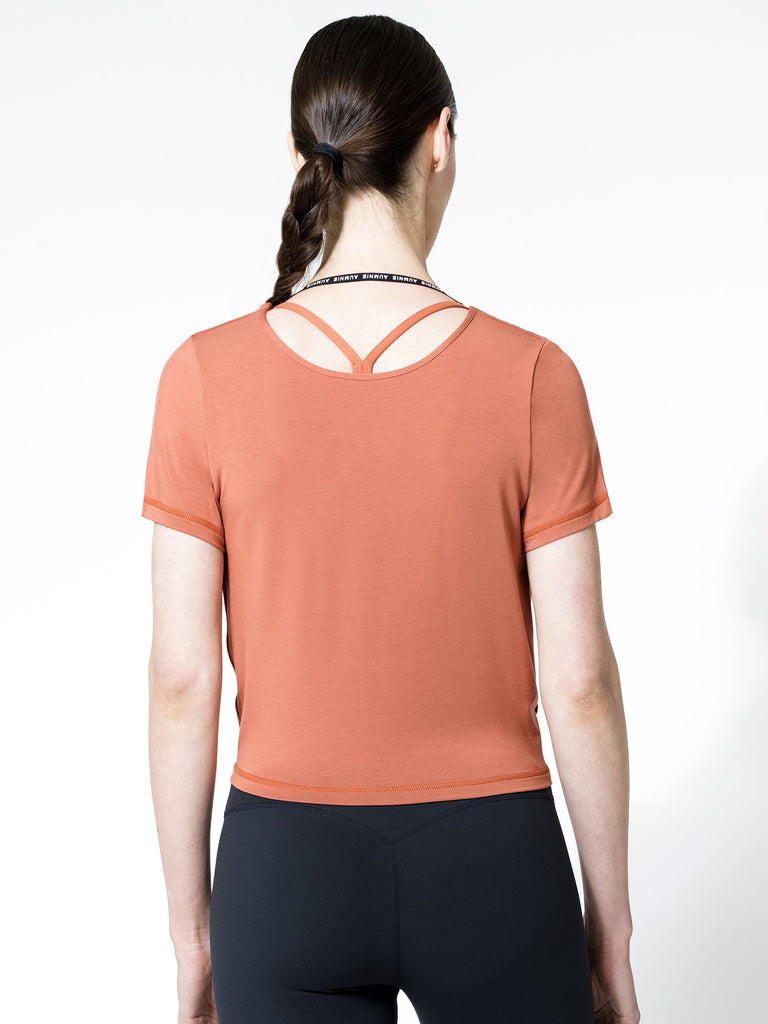 TWIST TEE, CLAY
