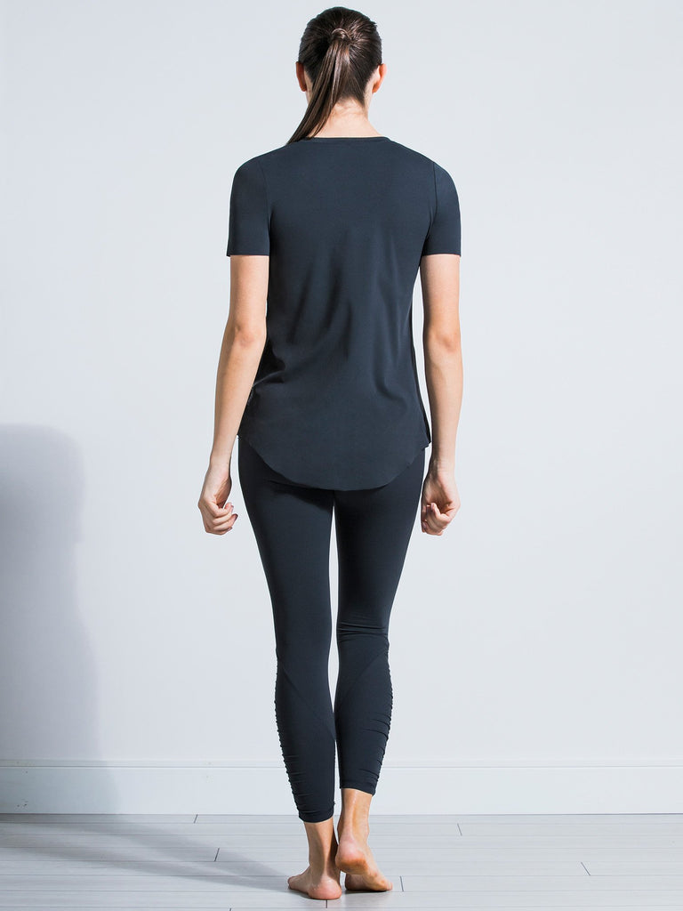 RELAXED NUDE TEE, MIDNIGHT GREY