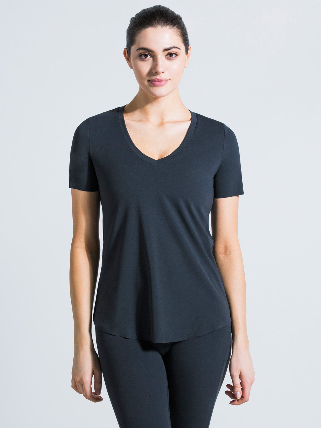 RELAXED NUDE TEE, MIDNIGHT GREY