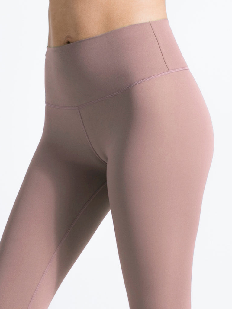 NUDE SHAPE CROPS, ASH MAUVE