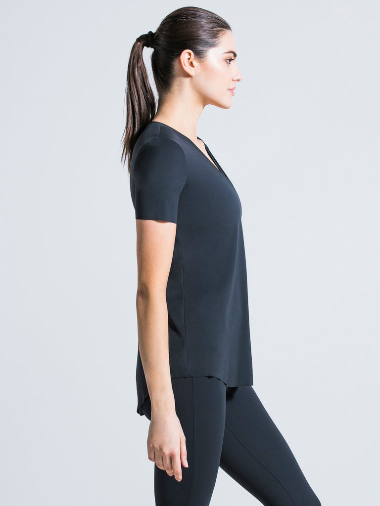 RELAXED NUDE TEE, MIDNIGHT GREY