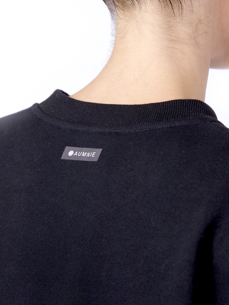 AUMNIE OVERSIZED SWEATSHIRT, BLACK