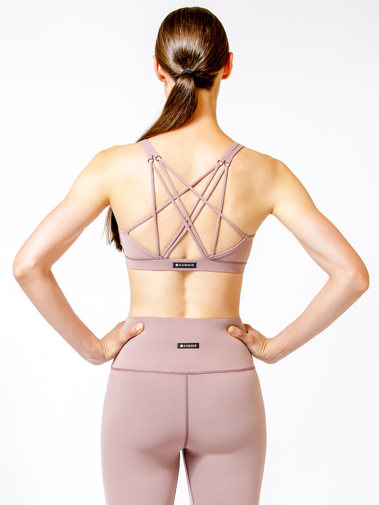 HARMONY BRA, ASH MAUVE