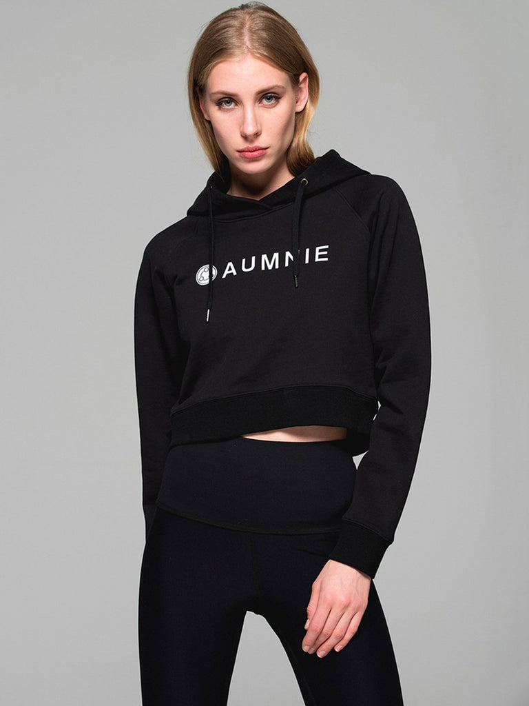 CLASSIC LOGO HOODIE, BLACK