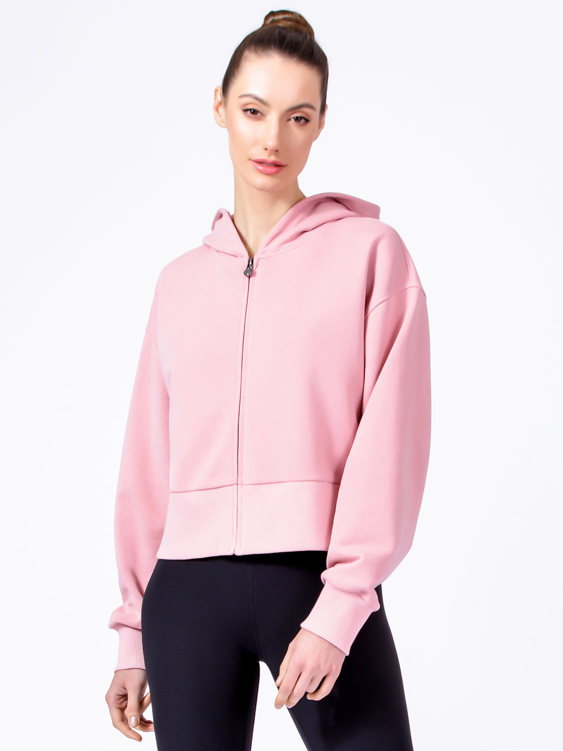 CLASSIC ZIP HOODIE, PINK