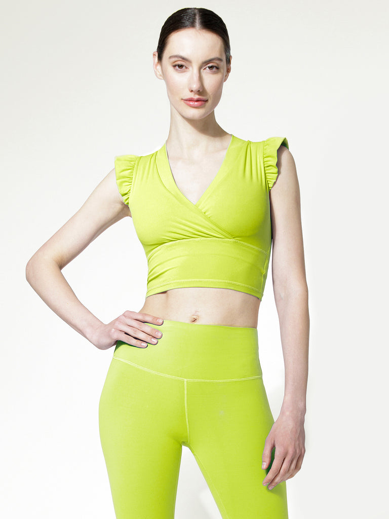 V-RUFFLED PURE TANK 2.0, GLOW