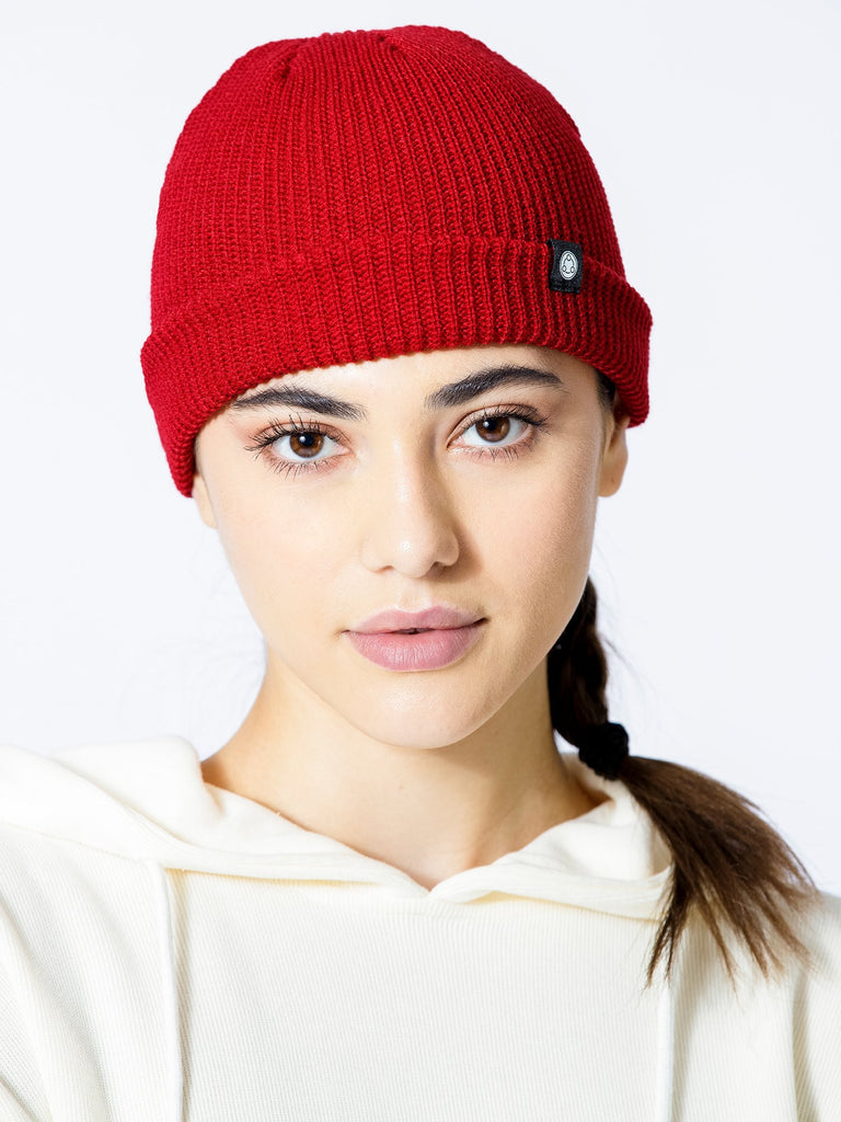 BROOKLYN BEANIE, BURGUNDY