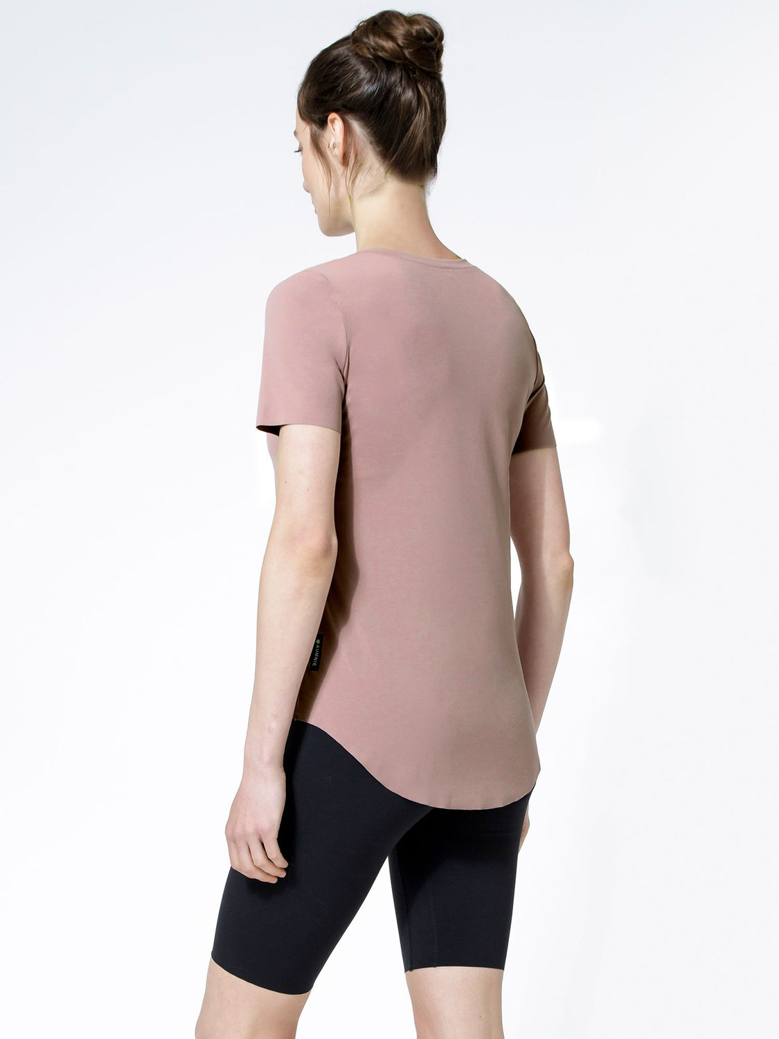 RELAXED NUDE TEE, ASH MAUVE