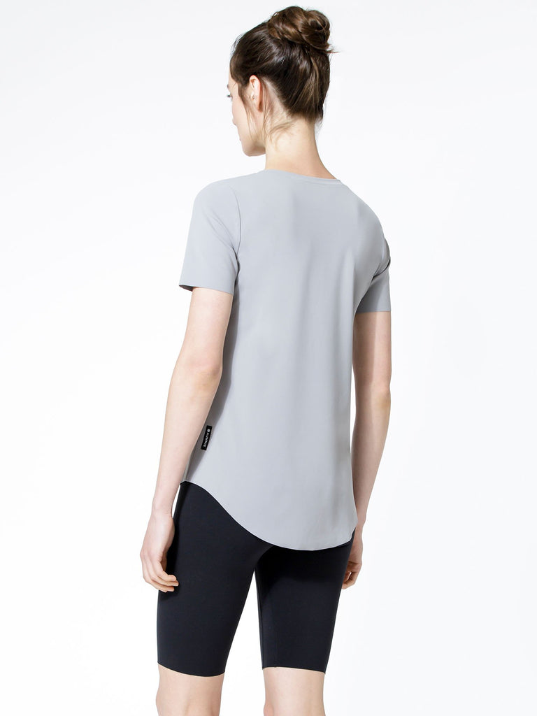 RELAXED NUDE TEE, LUNAR GREY